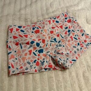 Feed Me Fight Me Abstract Pattern Shorts